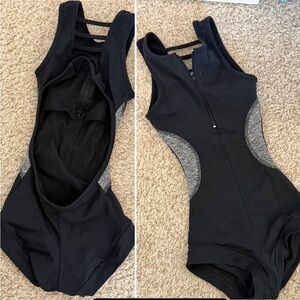 Stylish Black and Gray Kids One Piece